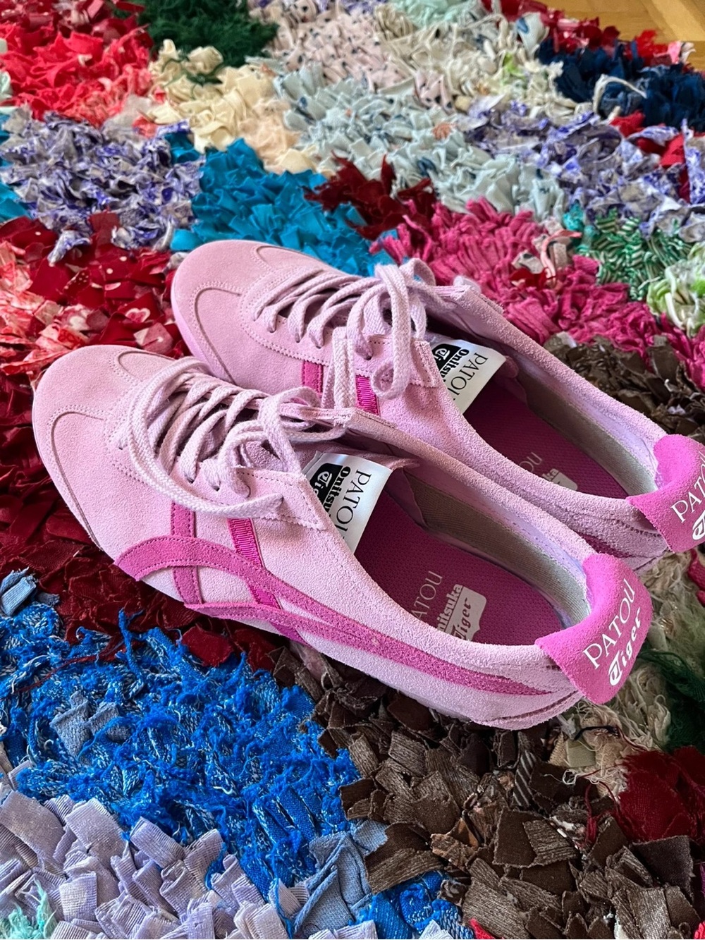 Onitsuka Tiger x PATOU Mexico 66 Pink Sneakers Men